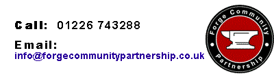 Forge Community Partnership Logo contact